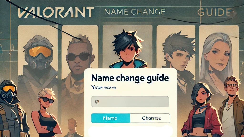 "Valorant İsim Değiştirme: Adım Adım Rehber" başlıklı makale için kapak figürü